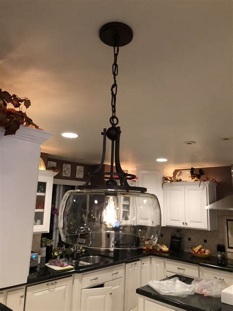 Charleston 13 12 Wide Clear Glass And Bronze Pendant Light 4f066