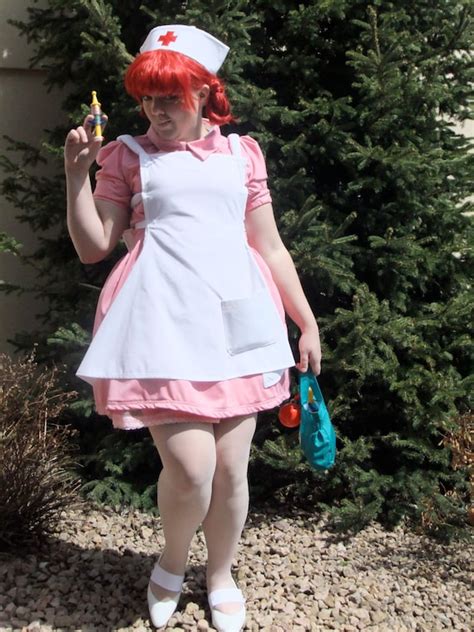 Nurse Joy Pokemon Cosplay Costume Includes By OxfordCommaShoppe