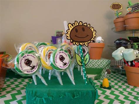 Plants Vs Zombies Birthday Party Ideas Photo 18 Of 26 Catch My Party