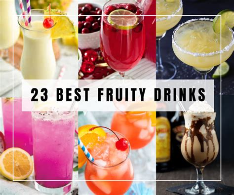 23 Best Fruity Drink Ideas Sweet Alcoholic Drinks And Non Alcoholic