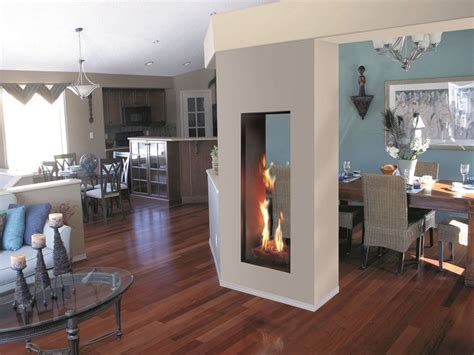 It often occupies a central position in a room. Two Way Fireplace: The Benefits - HomesFeed