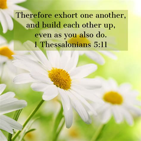 1 Thessalonians 511 Build Each Other Up Free Art Download Bible