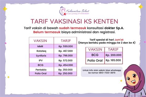 Lengkap Harga Vaksin Ipv Vaksin Anak Lainnya Disini