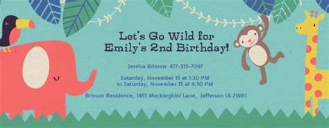 Evite Birthday Invitations You Can Upload Pictures And Attach Them In