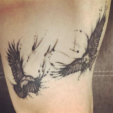 Top 74 Two Crows Tattoo Best Incdgdbentre