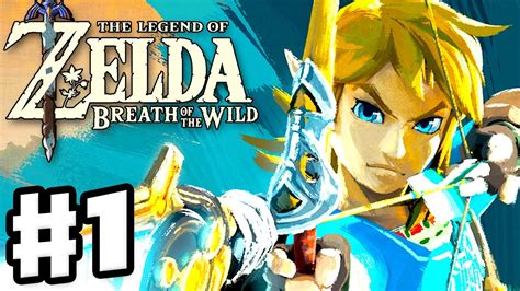 The Legend Of Zelda Breath Of The Wild Gameplay Part 1 Link