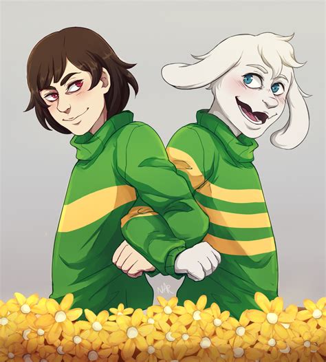 These fanart fusion idea generator takes the best of, and over 10,000 of the most iconic characters from movies, tv, games, comics and clashes 2 of them together to inspire completely new character concepts. asriel and chara by Narnarmon on DeviantArt