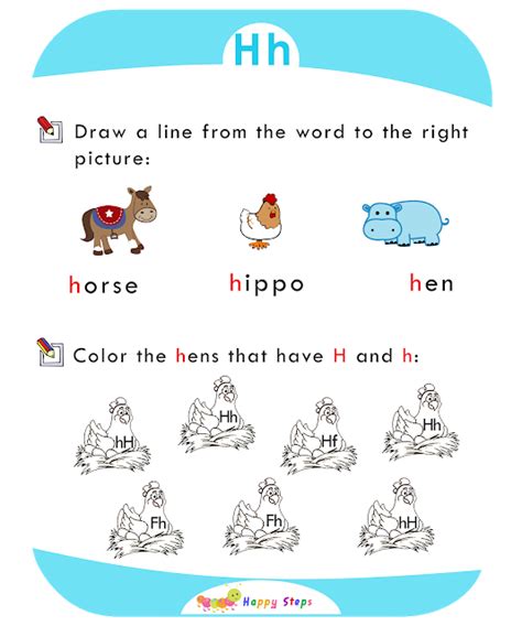 Nodee Happy Steps Alphabet Activities For Kids Activity Worksheet 1
