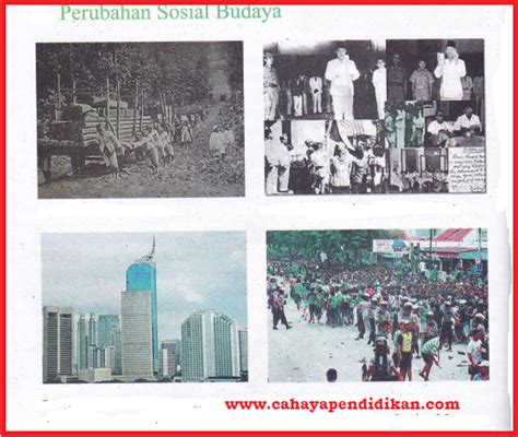 Bentuk Perubahan Sosial Budaya Dilihat Dari Waktunya Adalah Penggambar