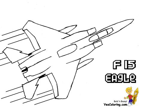 See more ideas about airplane coloring pages, coloring pages, coloring books. Mighty Military Airplane Coloring Fighter Jets Free ...