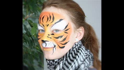Tiger Face Makeup Tutorial
