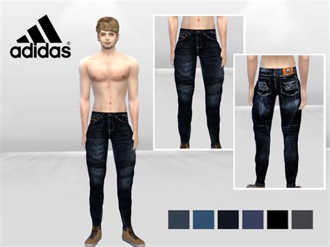 Allen Fade And Spot Urban Jeans By Mclaynesims Sims 4 Male Clothes