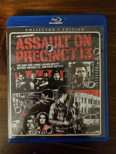 ASSAULT ON PRECINCT 13 Collectors Edition Blu Ray Scream Factory