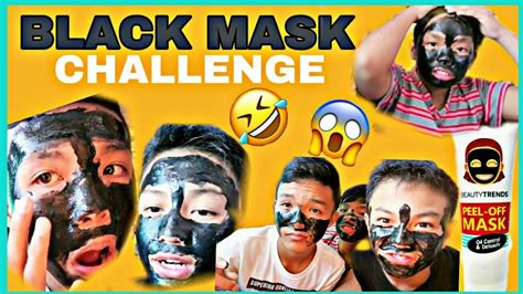Black Mask Challenge Ang Sakit Ft Cleine Romar Youtube