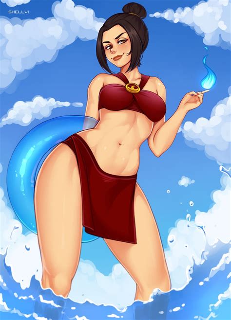 azula by shellvi avatar the last airbender the legend of korra know your meme