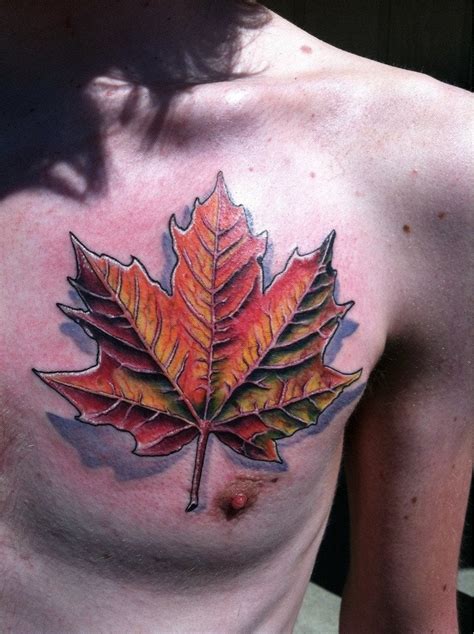 Maple Leaf By Josh At Mainstreet Studios In Ashland Oh Tattoos