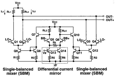 Current Folded Double Balanced Mixer Download Scientific Diagram