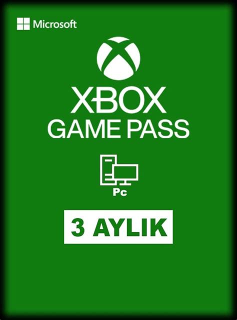 3 Aylık Microsoft Xbox Game Pass Pc Hesap 1177796 İtemsatış