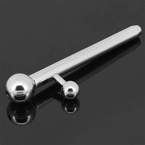 Male Chastity Stainless Steel Prince Wand Urethral Sound Piercing Penis Plug Hollow Urethral