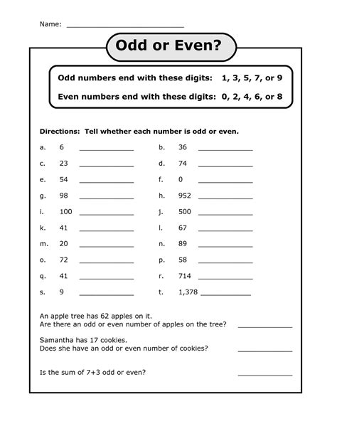 Even And Odd Numbers Worksheets Fun Kiddo Shelter Odd And Even