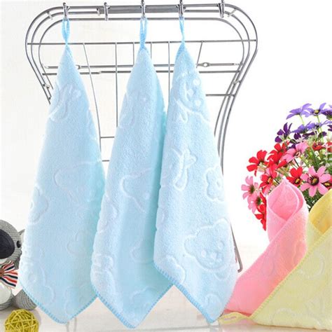 Baby Towel Fashion Superfine Fiber Kid Bath Towels Washcloth Square