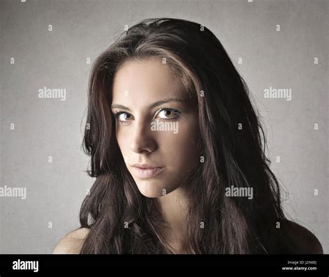 Pretty Brunette Hi Res Stock Photography And Images Alamy
