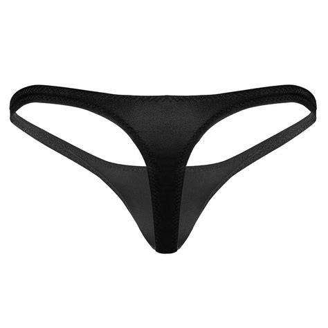 Buy Msemis Men S Pouch Sexy Thong G String T Back Micro Bikini Briefs