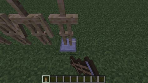 How To Place An Armor Stand With Arms And No Baseplate Without Summon
