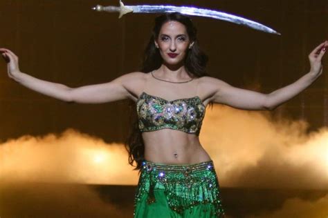 Moroccan Model Nora Fatehi Mesmerises With Her Belly Dance On Jhalak