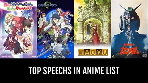 Top Speechs In Anime By Bacon41 Anime Planet