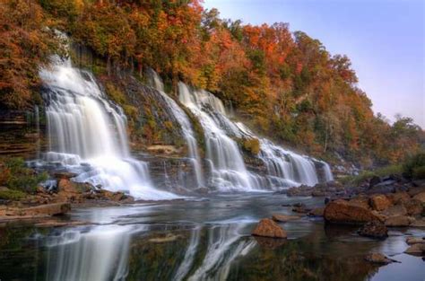 Twin Falls~ Located In Rock Island State Park Tennessee The Twin