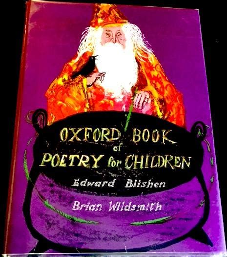 Oxford Book Of Poetry For Children By Edward Blishen Compiler And