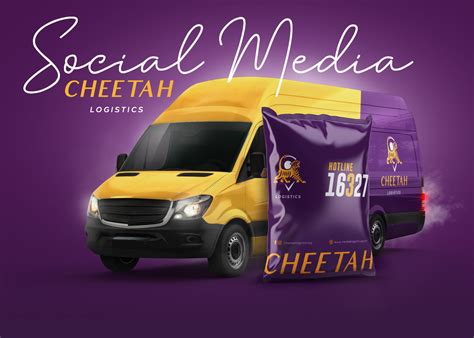 Cheetah Logistics Social Media On Behance