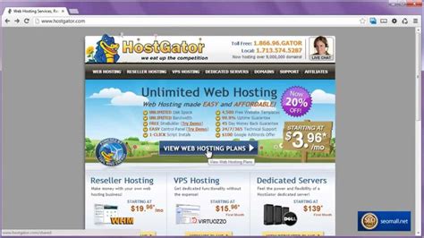 How To Register Hosting Account With Hostgator Youtube
