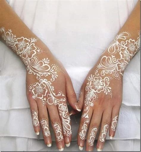 Cool White Henna Designs For Hands Ke