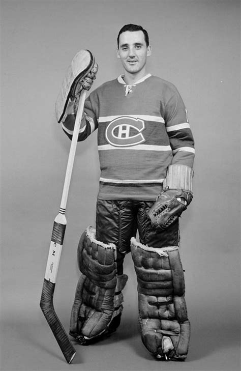 Jacques Plante Montreal Canadiens 1959 Hockeygods