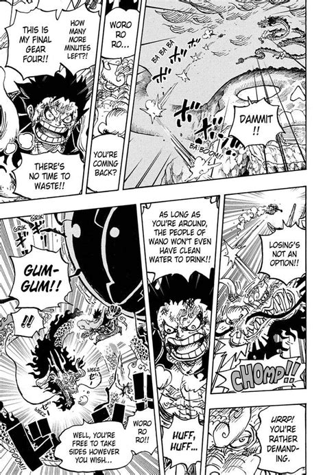 Spoilers 1042 Luffys New Attack Is Absolutely Terrifying Onepiece