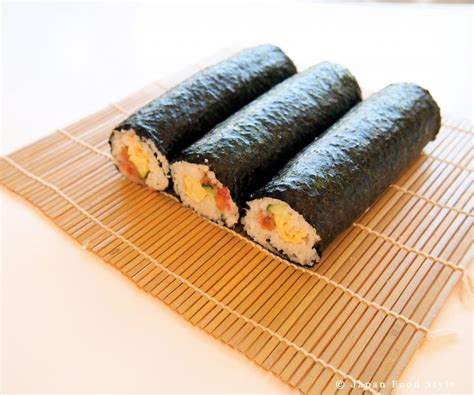 Setsubun Lets Eat Ehou Maki Japanese Sushi Roll Japan Food Style