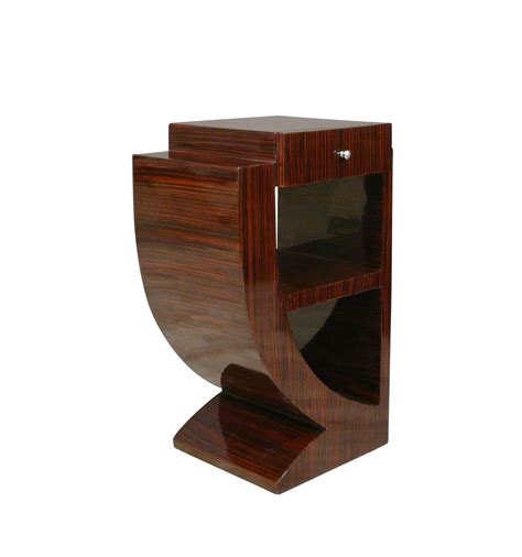 Bedside Tables Art Deco In Rosewood Dark Furniture Of 1920s Style