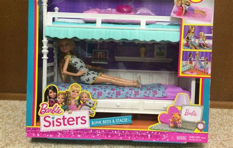 Barbie Sister Stacie Chelsea Skipper Sleeptime Bedroom Bunkbed Bunk Bed