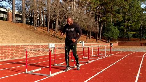 Hurdle Training Lead Leg Trail Leg Skip Drilling And Quick 3 Youtube