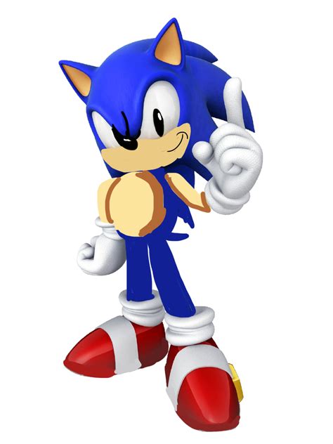 I Poorly Turned Modern Sonic Into Classic Sonic By Metalxarts64 On