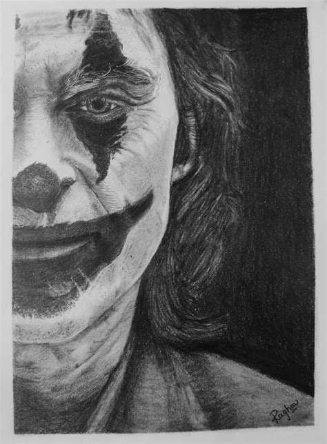 Joker Pencil Sketch Rjoker