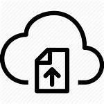 Icon Cloud Document Icons Data Storage Ico