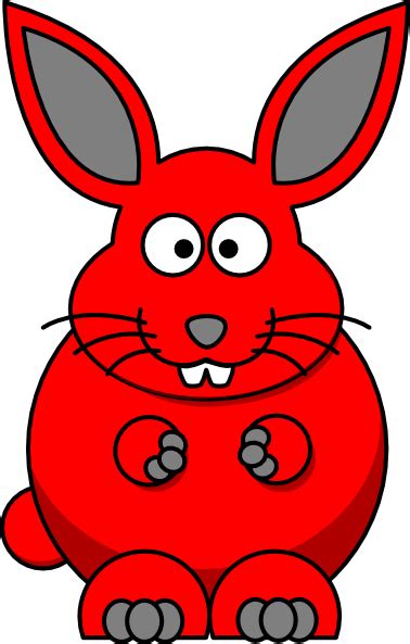 Cartoon Bunny Clip Art At Clker Com Vector Clip Art Online Royalty