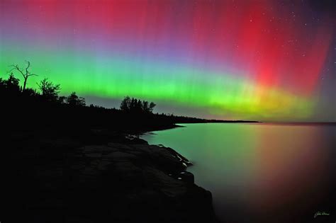 Superior Aurora Lake Superior North Shore Minnesota Northern Lights