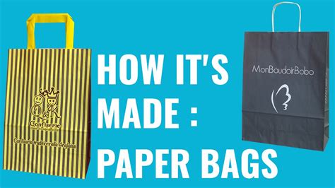 Tutorial How It S Made Paper Bags Youtube