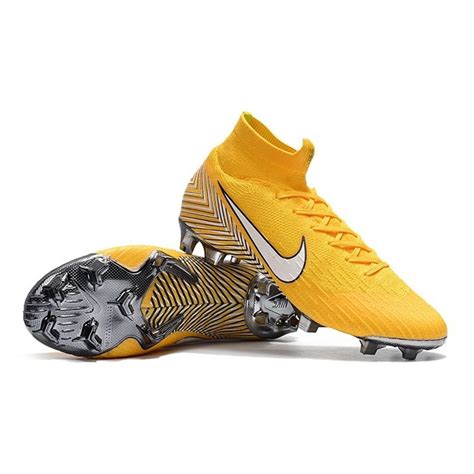 Nike Mercurial Superfly Vi Elite Fg New Soccer Cleats Neymar Yellow