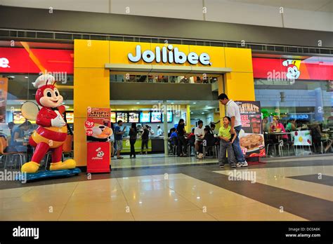 Jollibee Restaurant Fast Food Outlet Sm City Mall Cebu Philippines
