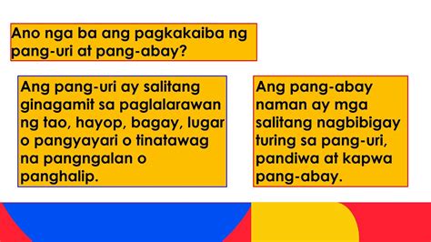 Kilalanin Kung Pang Uri O Abay Ang Mga Salitang May Sinalungguhit